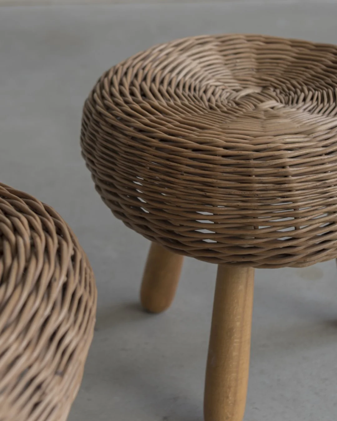 Tony Paul - Wicker Stools — Bicci de' Medici